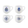 Lot de 4 mugs chance - AULICA