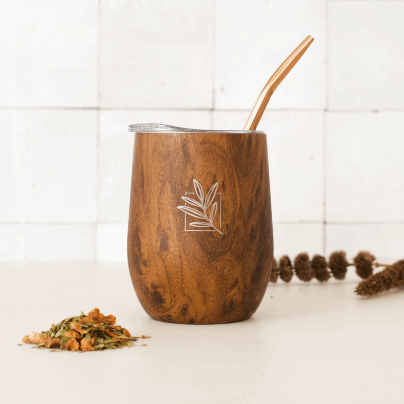 calebasse à maté isotherme avec sa bombilla de original maté