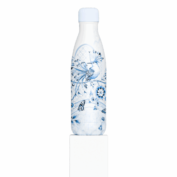 Bouteille isotherme Soft Azure – Élégance bleue pour vos thés et infusions